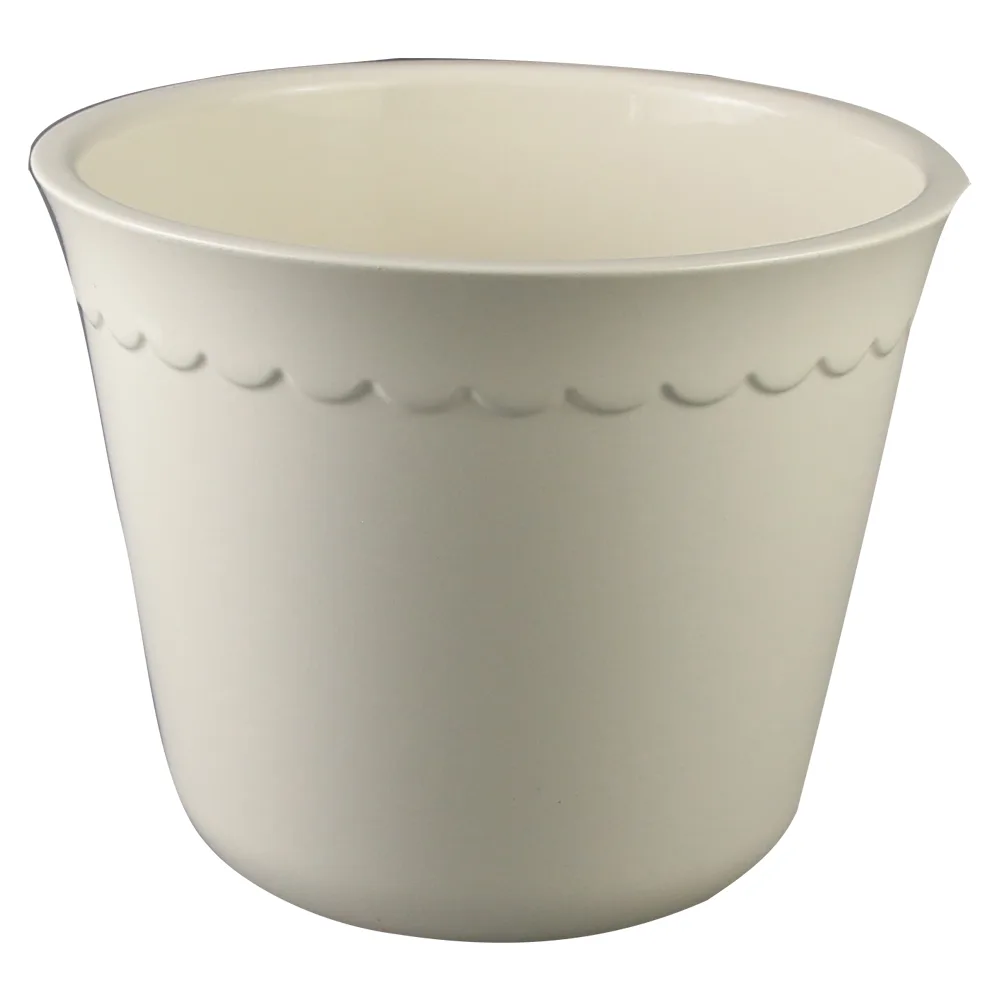 Ghiveci ceramica Bergen Crem 23 x 18 cm Ghiveci ceramica Bergen Crem 23 x 18 cm