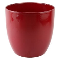 Ghiveci din ceramica Basel Full Bordo 27 x 26 cm