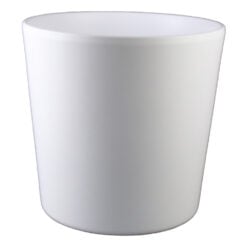 Ghiveci din ceramica Dallas Alb 28 x 27 cm