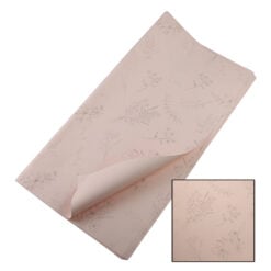 Set 20 coli ambalaj pentru flori 57 x 57 cm din plastic - Caise cu flori