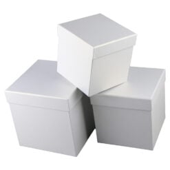 Set 3 cutii cadou cub carton