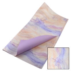 Set 20 coli ambalaj pentru flori 57 x 57 cm din plastic - Curcubeu mov