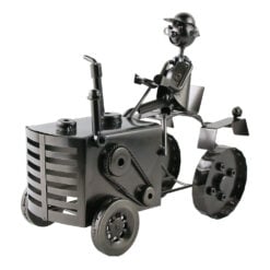 din metal - Tractorist 28 x 14 x 26 cm