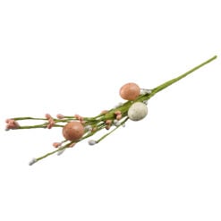 Pick cu oua colorate pentru decor de Paste 40 cm