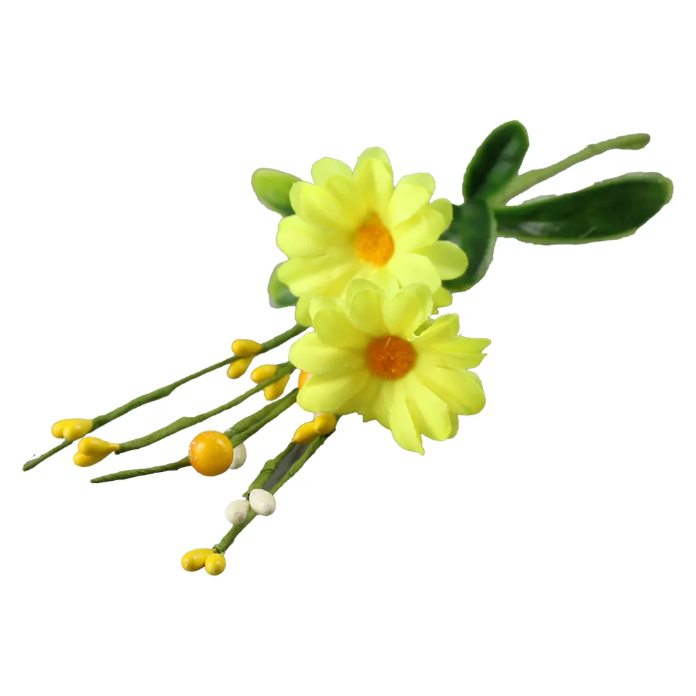 Floare matase cu bobite 26 cm Floare matase cu bobite 26 cm