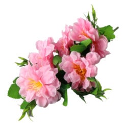 Creanga cu flori artificiale matase 34 cm