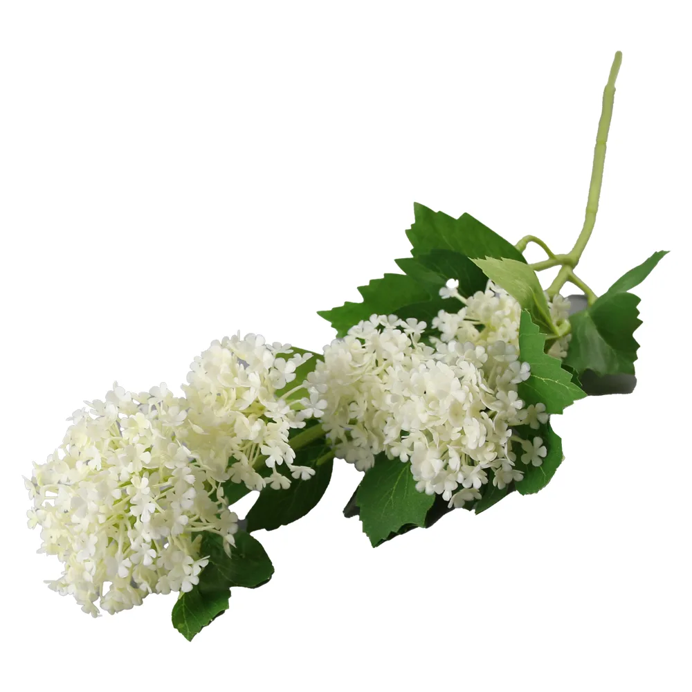Floare artificiala Viburnum alb 65 cm Floare artificiala Viburnum alb 65 cm