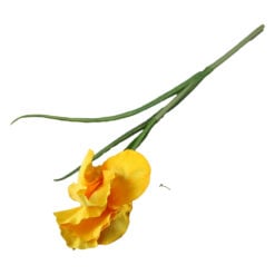 Floare artificiala Iris galben 60 cm