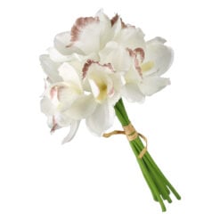 Buchet artificial cu orhidee 27 cm