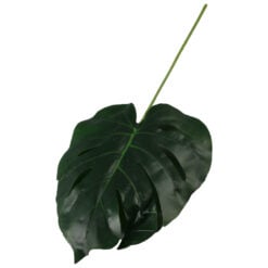 Frunza artificiala Monstera verde 20 x 48 cm