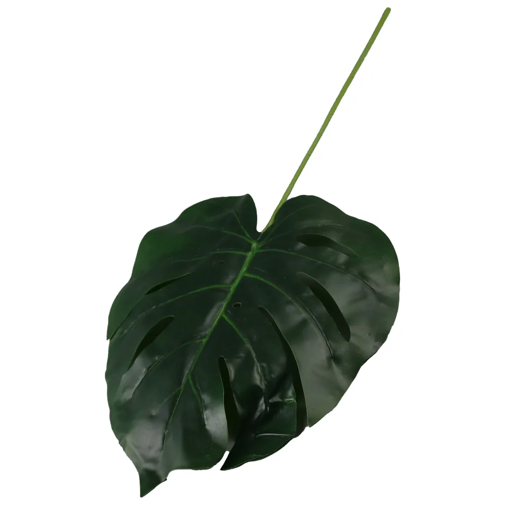 Frunza artificiala Monstera verde 20 x 48 cm Frunza artificiala Monstera verde 20 x 48 cm