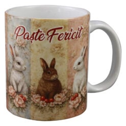 Cana ceramica "Paste Fericit" 330 ml