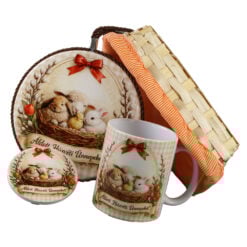 Set cadou "Aldott Husveti Unnepeket" - suport oale