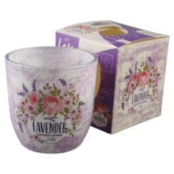 Lumanare parfumata in pahar 100 gr