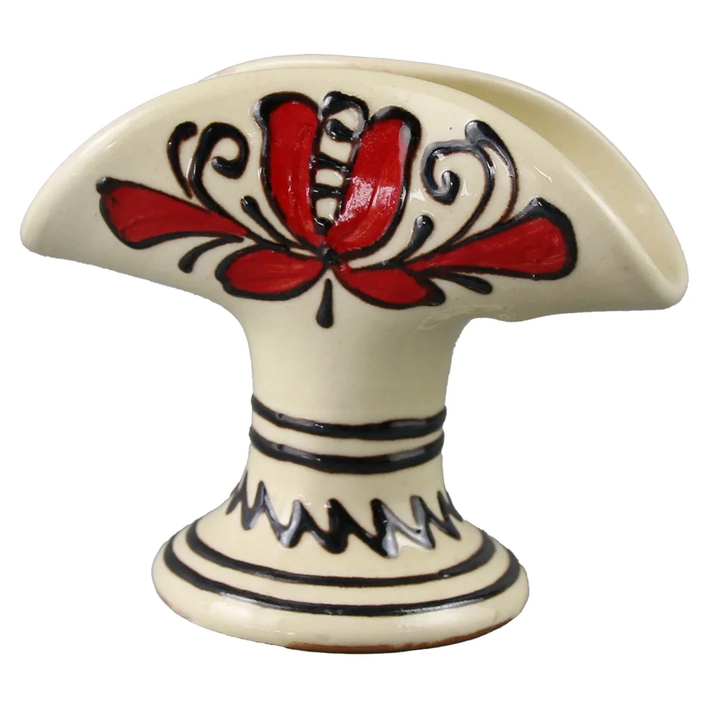 pictat cu motive traditionale 9.5 x 7.5 cm