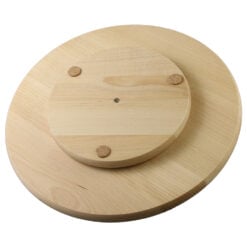 Platou rotativ din lemn cu 5 compartimente 33 cm