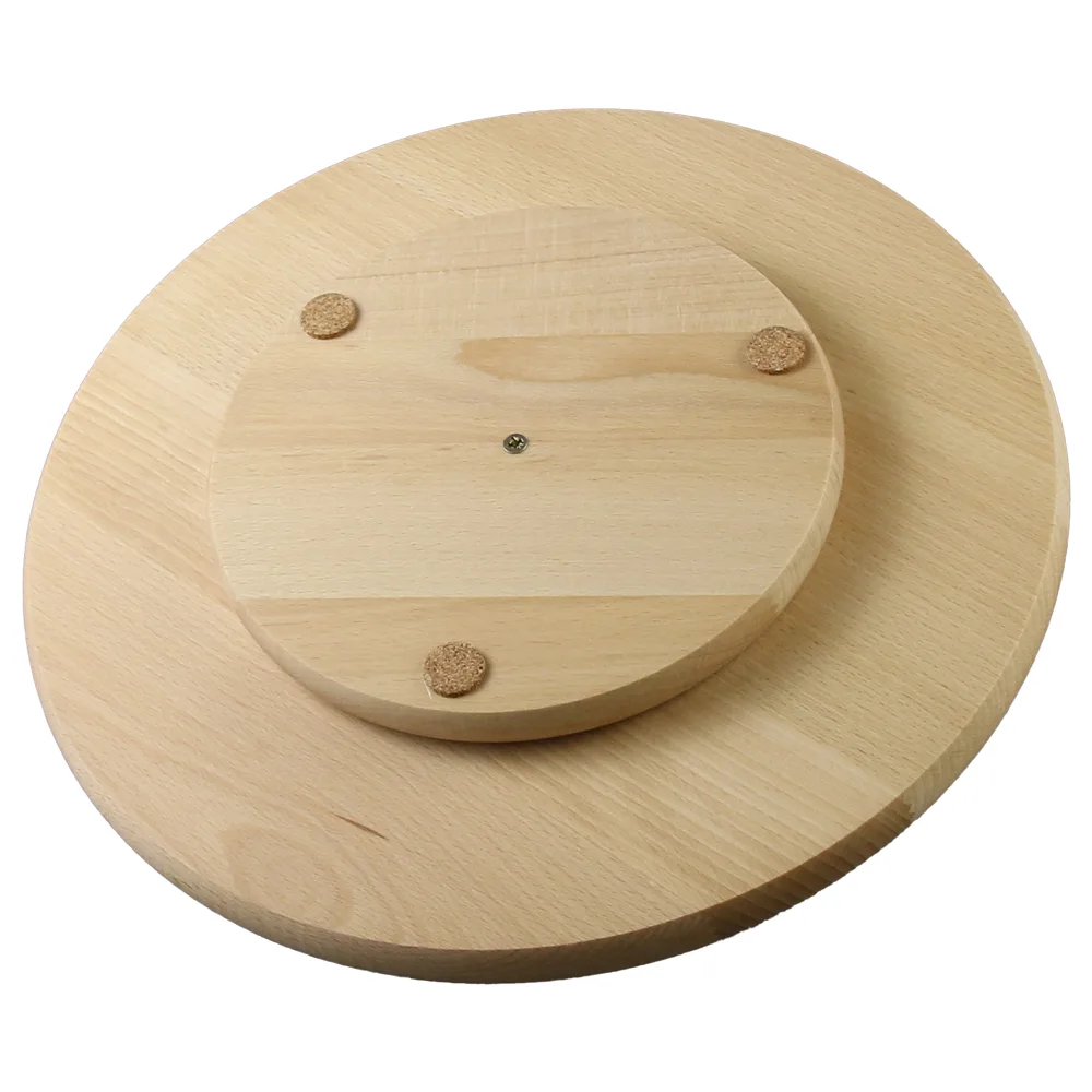 Platou rotativ din lemn cu 5 compartimente 33 cm Platou rotativ din lemn cu 5 compartimente 33 cm