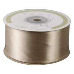 Rola panglica satin Bej 38 mm x 25 m Art Deco