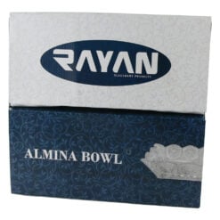 Set 6 boluri din sticla 12.5 x 9 x 3 cm Almina Rayan