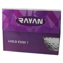 Set 6 boluri din sticla 11 x 5 cm Gold Fish Rayan