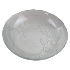 Platou din sticla 30 x 6 cm Tulip Pyramid Glass