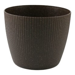 Ghiveci din plastic Magnolia Jumper coffee-espresso 15.5 x 13 cm
