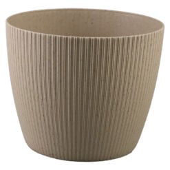 Ghiveci din plastic Magnolia Jumper coffee-latte 18 x 15 cm