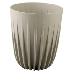 Ghiveci inalt din plastic Mira bej