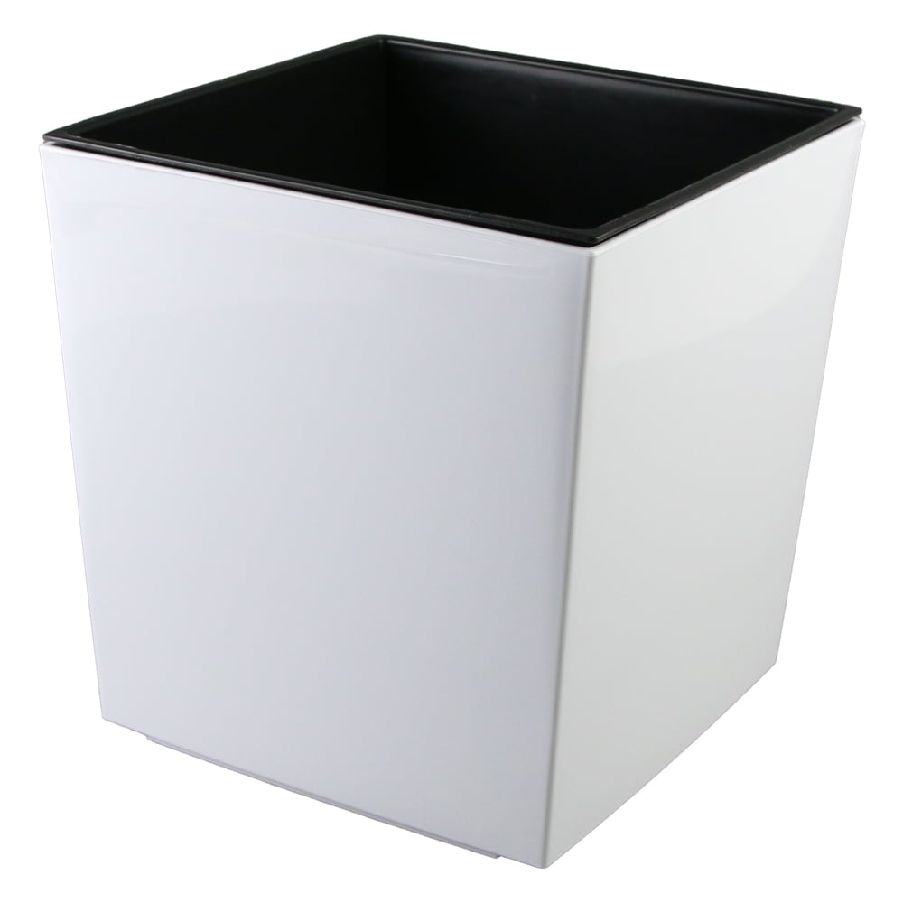 Ghiveci din plastic Juka alb 18 x 18 cm Ghiveci din plastic Juka alb 18 x 18 cm