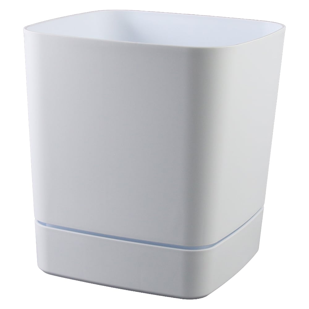 Ghiveci din plastic Clima alb 16 x16 x 18 cm Ghiveci din plastic Clima alb 16 x16 x 18 cm