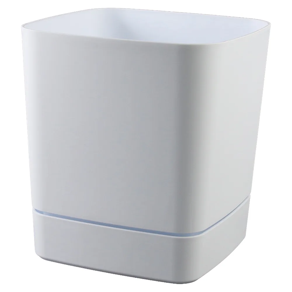 Ghiveci din plastic Clima alb 19 x19 x 21 cm Ghiveci din plastic Clima alb 19 x19 x 21 cm