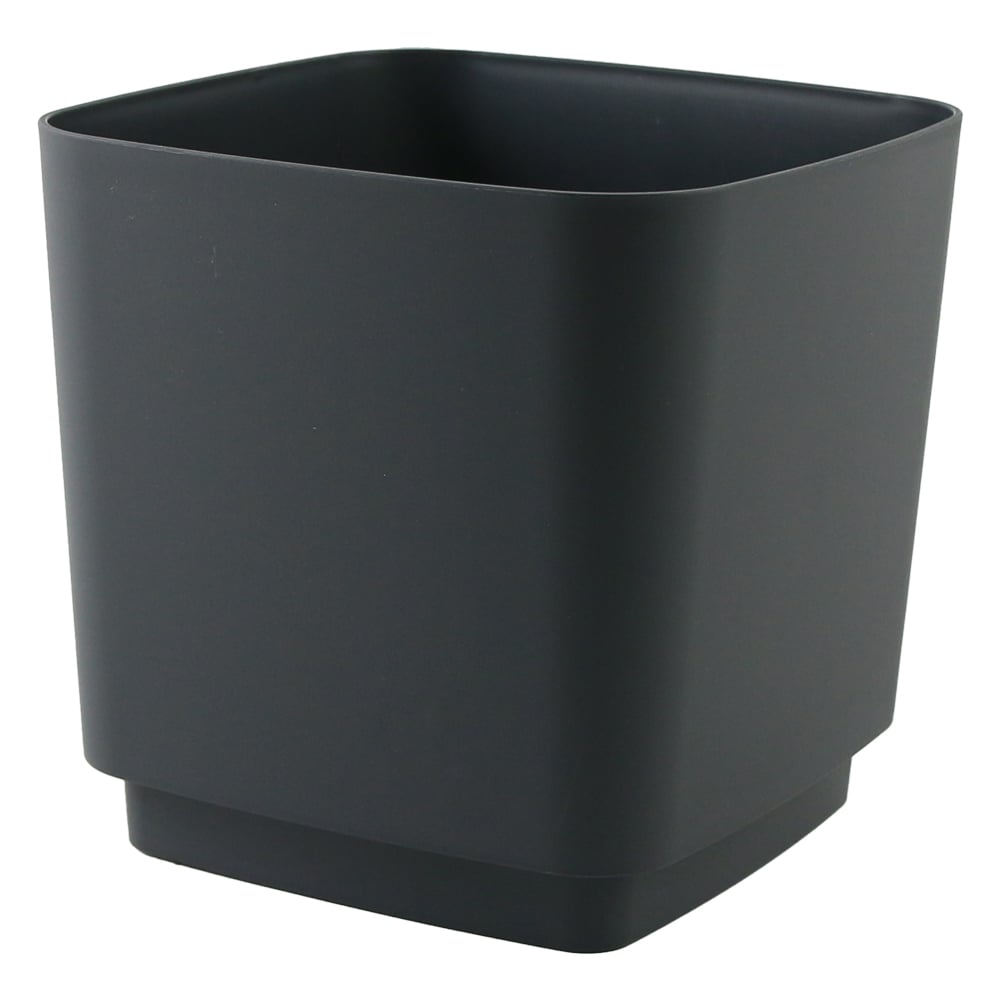 Ghiveci din plastic Clima gri inchis 16 x 16 x 15 cm Ghiveci din plastic Clima gri inchis 16 x 16 x 15 cm