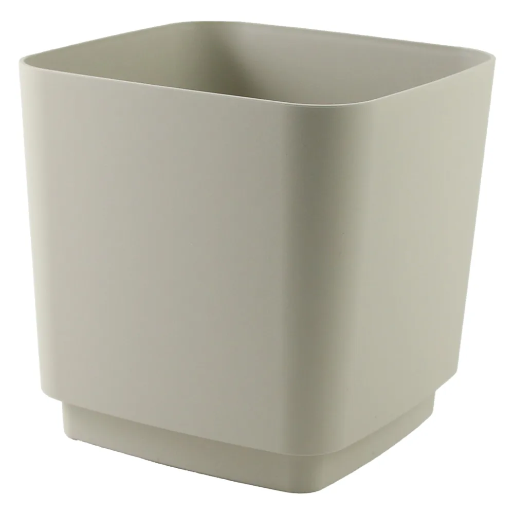 Ghiveci din plastic Clima bej 16 x 16 x 15 cm