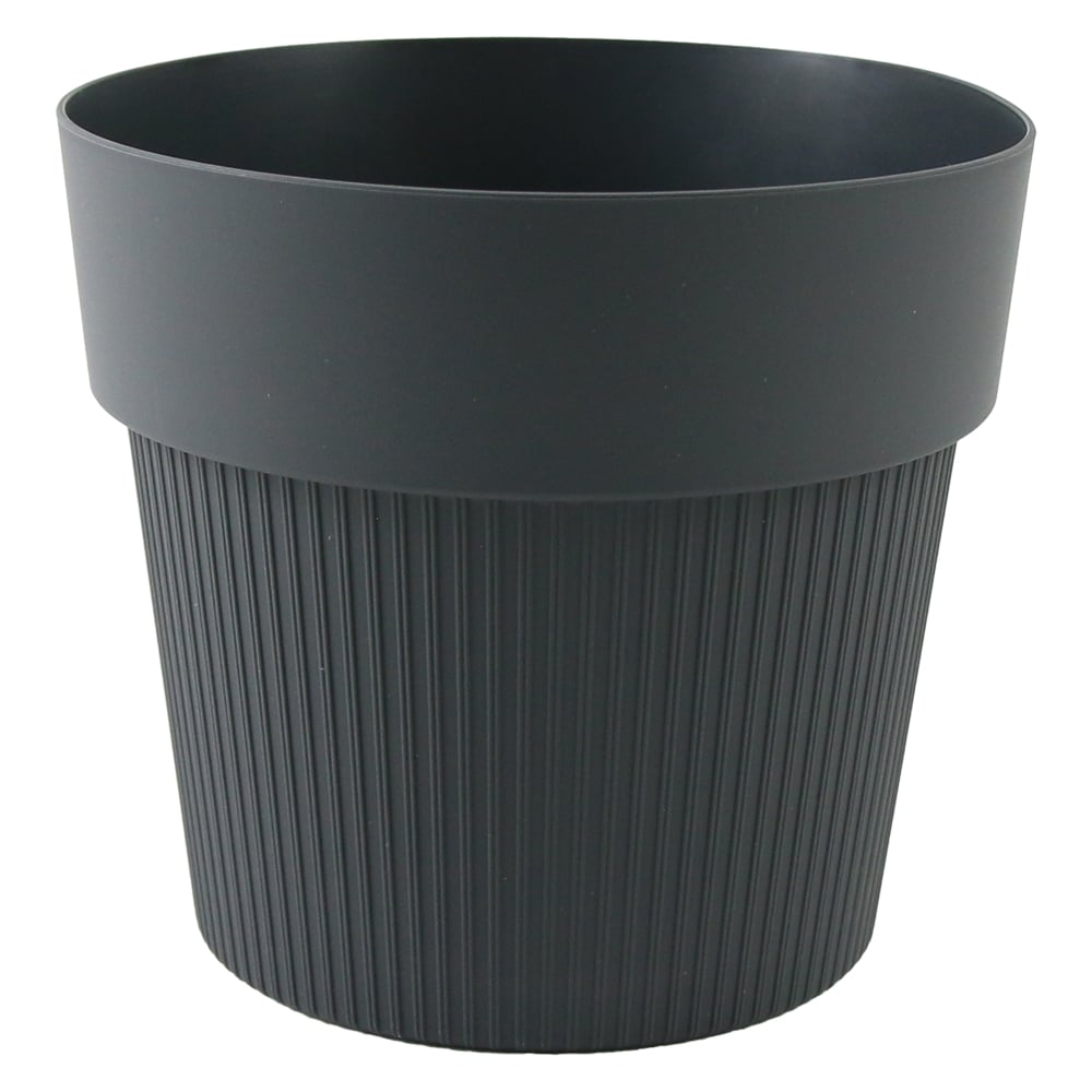 Ghiveci din plastic Tula Jumper gri inchis 13 x 11 cm Ghiveci din plastic Tula Jumper gri inchis 13 x 11 cm