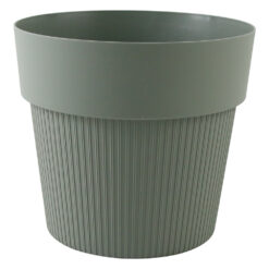 Ghiveci din plastic Tula Jumper verde-gri 14 x 12.5 cm