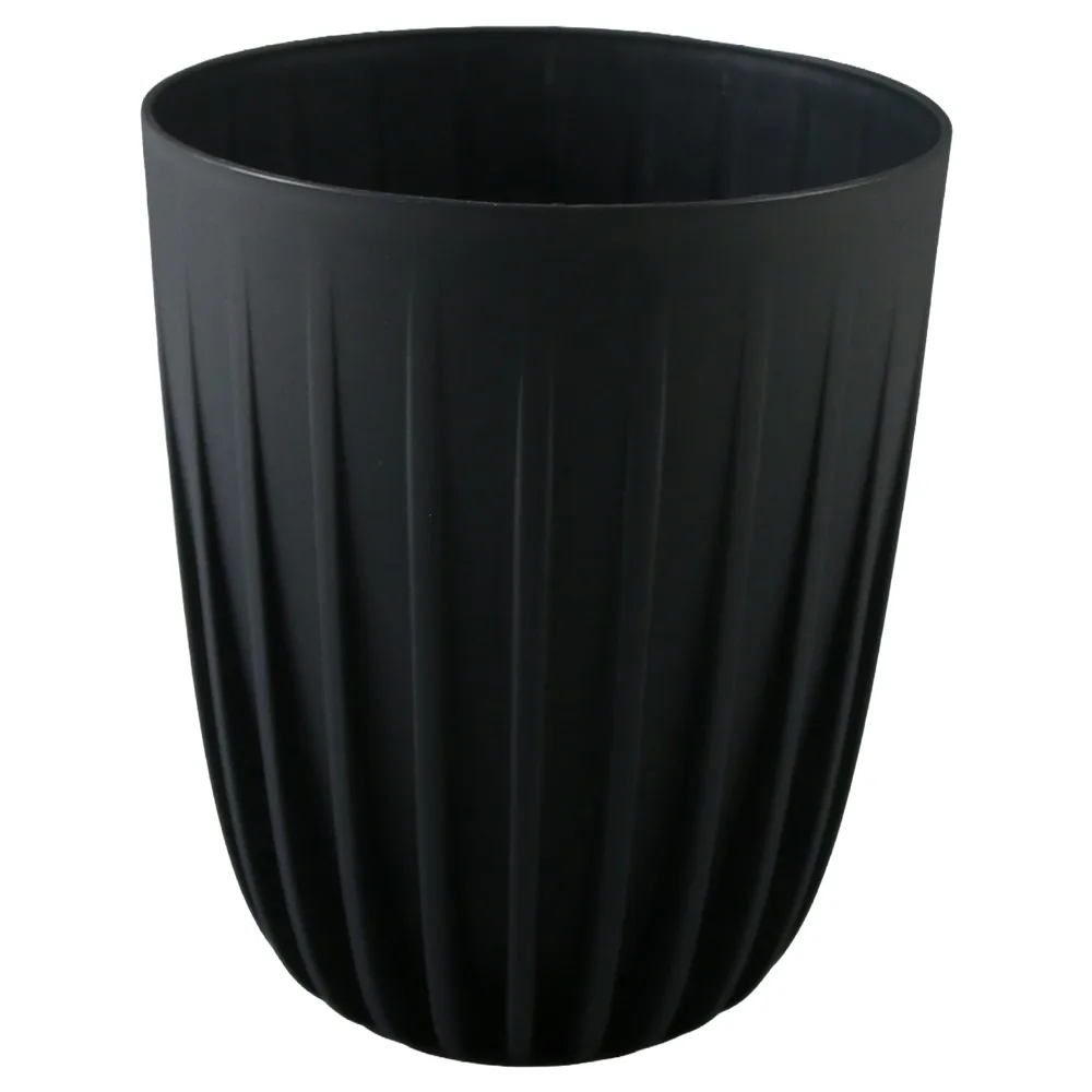 Ghiveci inalt din plastic Mira negru 14.5 x 17.5 cm Ghiveci inalt din plastic Mira negru 14.5 x 17.5 cm