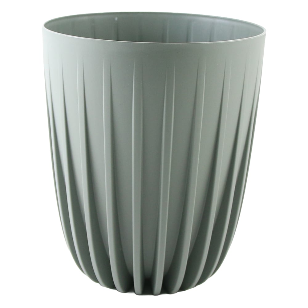 Ghiveci inalt din plastic Mira verde-gri 19 x 22.5 cm Ghiveci inalt din plastic Mira verde-gri 19 x 22.5 cm