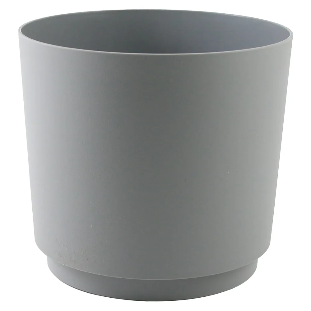 Ghiveci din plastic Aura gri 17.5 x 16 cm