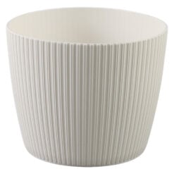 Ghiveci din plastic Magnolia Jumper crem 10 x 8 cm