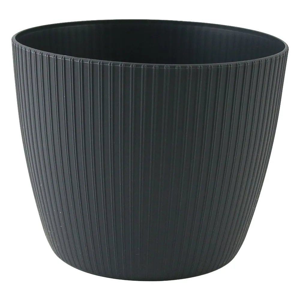 Ghiveci din plastic Magnolia Jumper gri inchis 13.5 x 11 cm