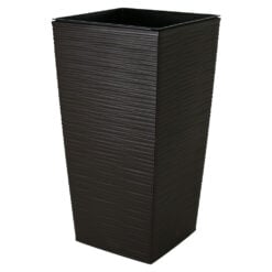 Ghiveci inalt Dluto Mokka 24 x 24 x 23/46 cm