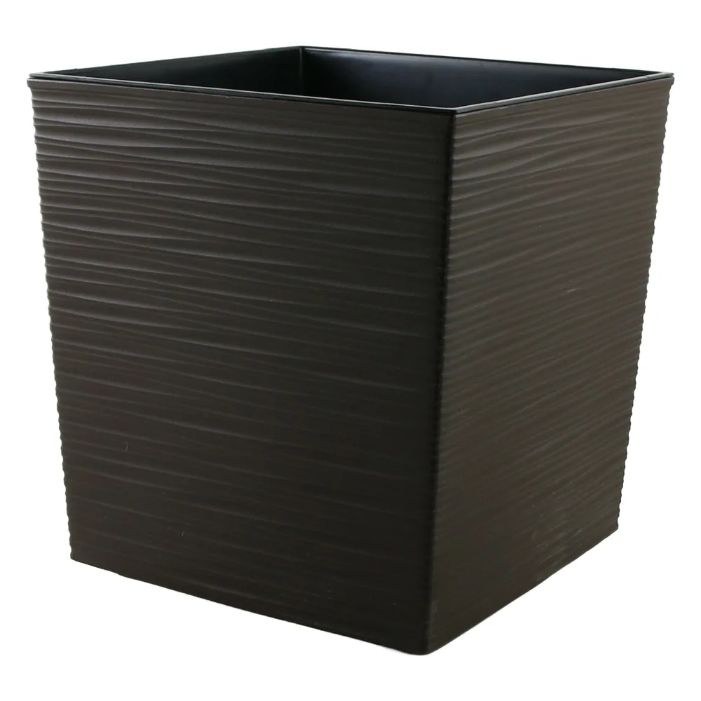 Ghiveci din plastic Juka Dluto mokka 29 x 29 x 31 cm
