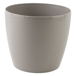 Ghiveci din plastic Magnolia taupe 13 x 12 cm