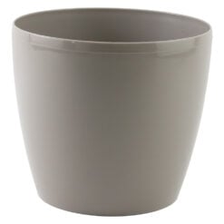 Ghiveci din plastic Magnolia taupe 15 x 14 cm