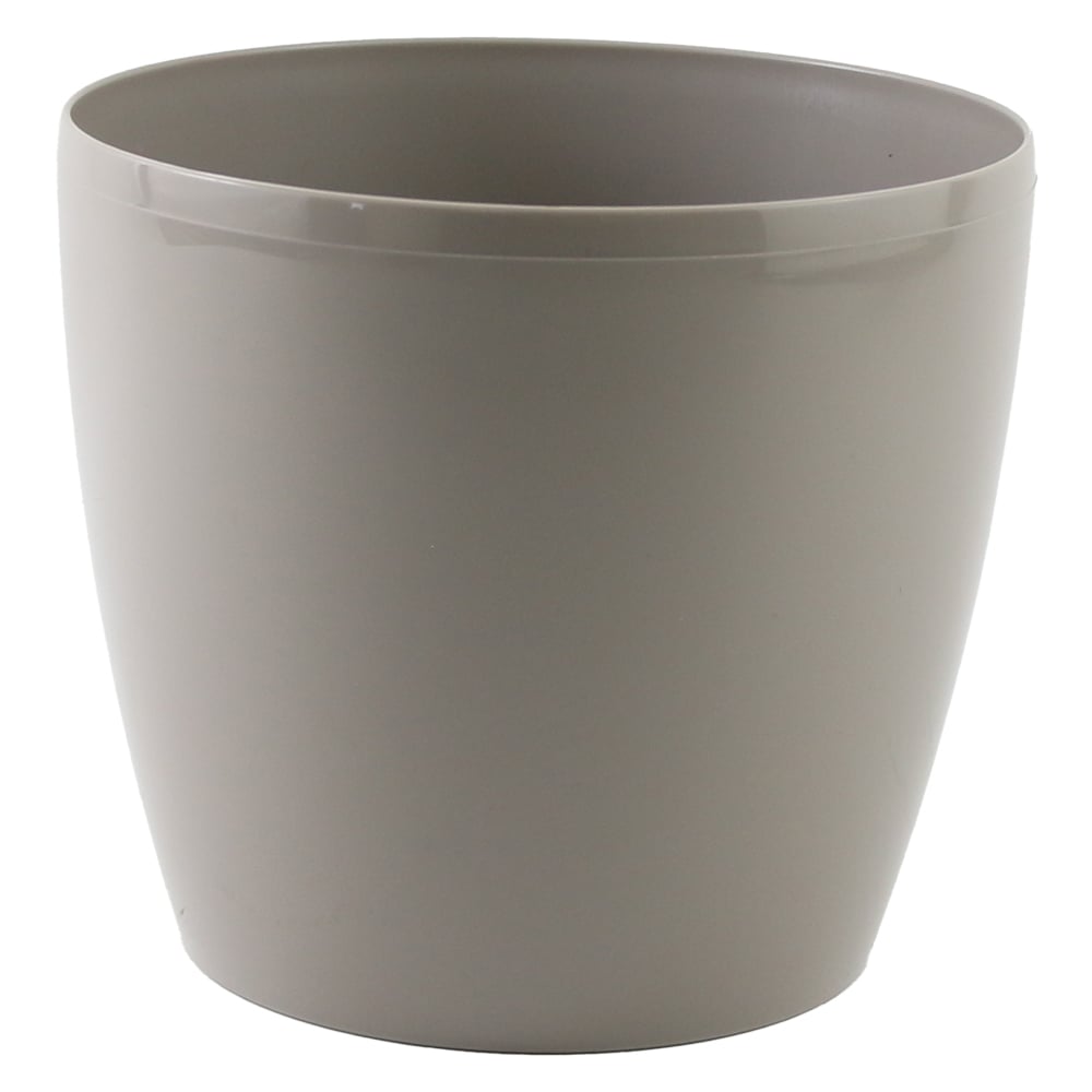Ghiveci din plastic Magnolia taupe 15 x 14 cm Ghiveci din plastic Magnolia taupe 15 x 14 cm