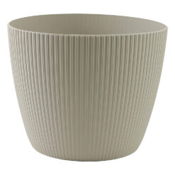 Ghiveci din plastic Magnolia Jumper bej 18 x 15 cm