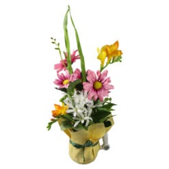 Aranjament floral in cana 47 cm