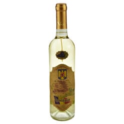 Vin alb 0.75l cu eticheta personalizata din pluta - Design Romania