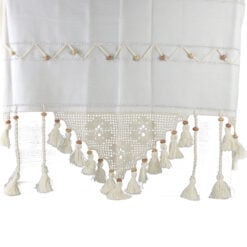 Perdea rustica din bumbac 160 x 180 cm