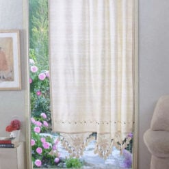 cu dantela si margele din lemn